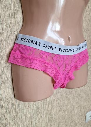 Яркие трусики victoria's secret на широкой резинке, оригинал2 фото