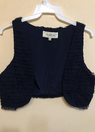 Жилет abercrombie & fitch рюши