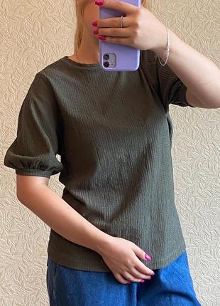 Неймовірна блуза з рукавчиками-фонаниками4 фото