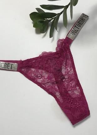 Кружевные трусики victoria’s secret/трусики victoria’s secret