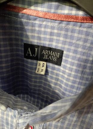 ❤️ в новом состоянии рубашка оригинал armani jeans2 фото