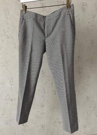 Брюки zara в клетку