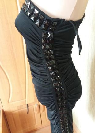 Плаття жіноче  чорне2 фото