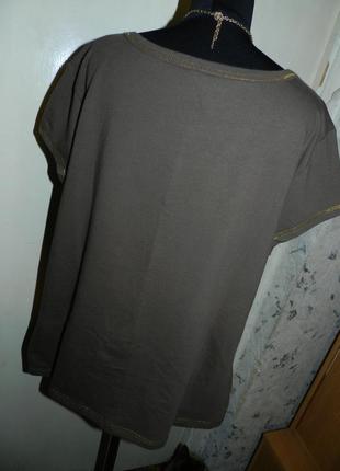 Нова-сток,бавовна-стрейч,блузка-футболка,великого розміру,батал,туреччина2 фото