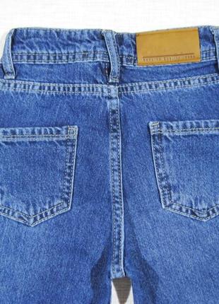 Модные джинсы палаццо (турция)  с высокой талией от 6 до 16 лет (wanex)5 фото
