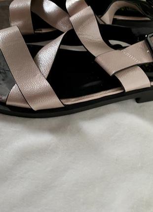 Нові босоніжки, сандалі рожеві пудрові4 фото