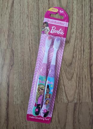 Детские зубные щетки барби  barbie кукла