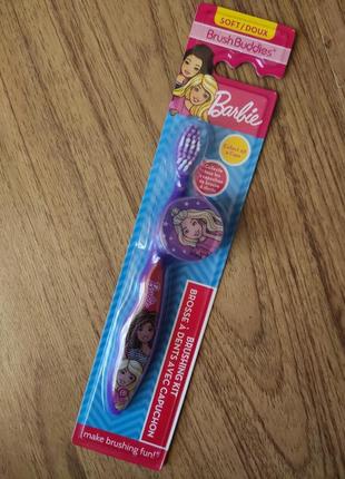 Дитяча зубна щітка лялька барбі barbie кітті різні