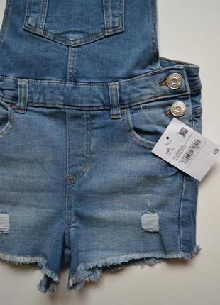 Джинсовий комбінезон шорти для дівчаток від c&a німеччина