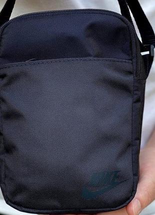 Сумка найк чорна емблема