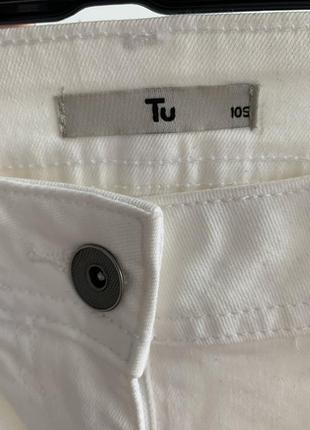 Круті літні білосніжні джинси tu5 фото