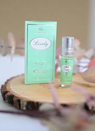 Арабські масляні парфуми лавлі, lovely, al-rehab, 6 мл.1 фото