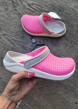 Сабо crocs literide w5 w6 w7, 100%оригинал5 фото