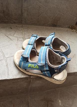 Босоніжки fila на хлопчика 27 розмір