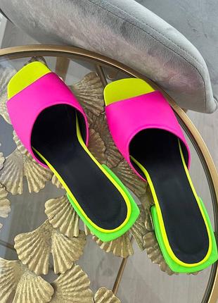 Шльопанці шльопки різнокольорові