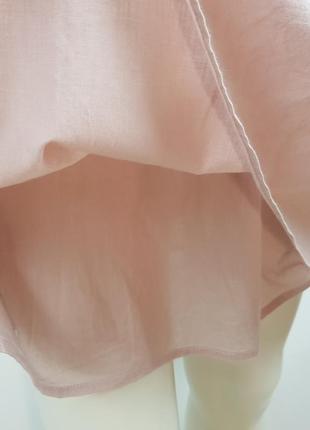 Платье сарафан на подкладке "promod" пудровое (франция)5 фото