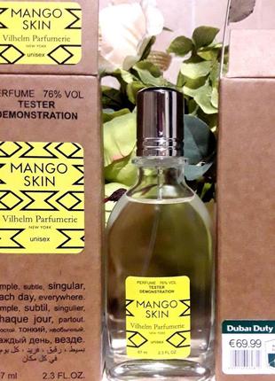 Тестер duty free унисекс vilhelm parfumerie mango skin, 67 мл нишевая парфюмерия