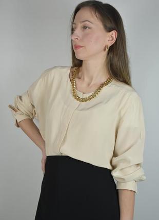 Шелковая блуза шовкова блуза1 фото