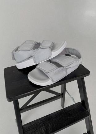 Женские босоножки adidas adilette 3.0 silver ♦️ адидас6 фото