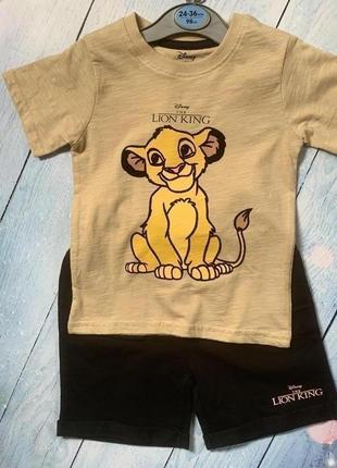 Костюм літній з король лев disney primark