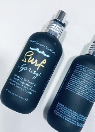 Bumble and bumble surf spray текстурирующий спрей для волос