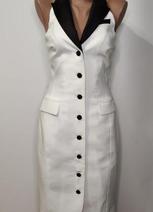 H&m нарядное платье - пиджак с открытой спиной3 фото