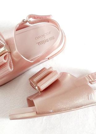 Летние босоножки бразильской фирмы mini melissa2 фото