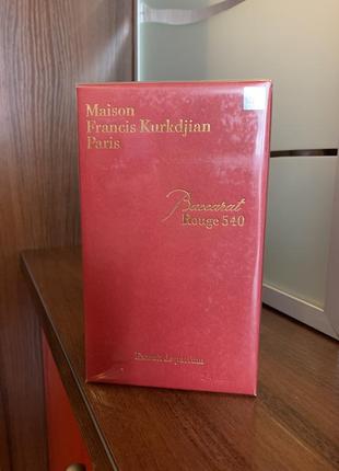 Maison francis kurkdjian baccarat rouge 540