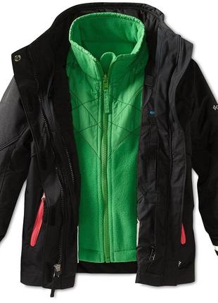 Columbia bugaboo interchange jacket 3в1 демі куртка, система я росту2 фото