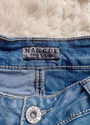 Шорти джинсові mangue розмір m3 фото