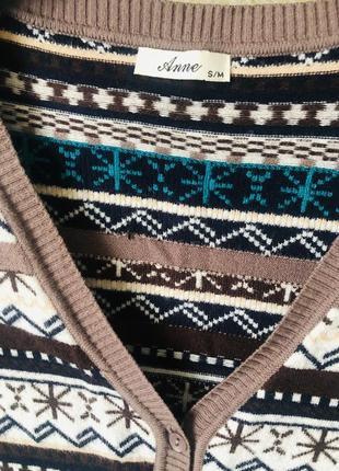 Свитер-кардиган на пуговицах 3