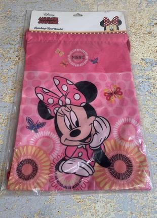 Рюкзак мішок мінні маус disney