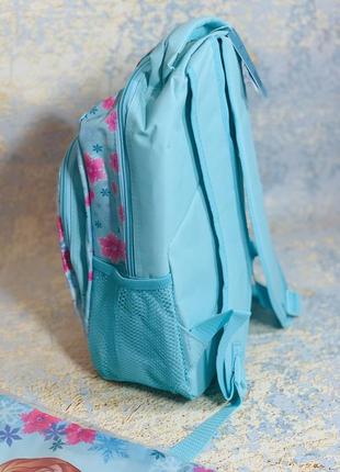 Фирменный рюкзачек для девочки с любимыми героями от disney холодное сердце школьный рюкзак3 фото