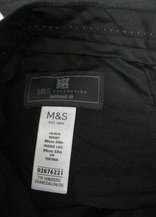 Чоловічі класичні брюки m&s9 фото