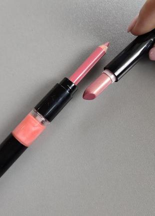 Помада олівець блиск для губ ейвон avon frozen rose