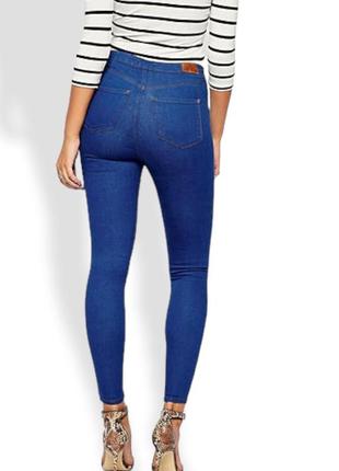 Стрейчевые джинсы - утяжка с высокой посадкой,зауженные джинсы3 фото