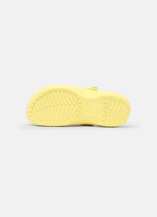 Крокс класік клог жовті crocs women´s classic platform clog banana9 фото
