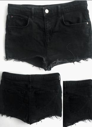 Джинсові шорти з високою посадкою river island