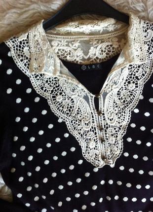 Свитер с интересным воротником р.м