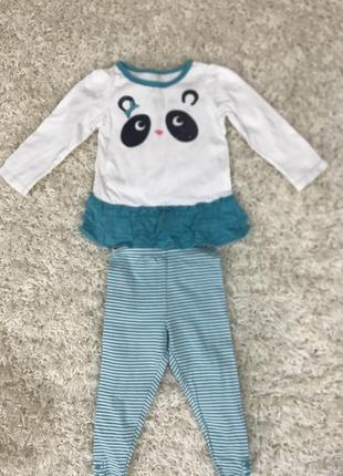 Комплект трикотажный для девочки carters на 2 года