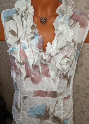 Сукня льон італія3 фото