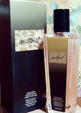 Туалетна вода-спрей instinct avon для жінок-75 мл