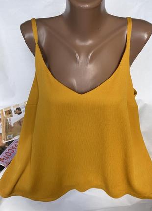 Желтая майка