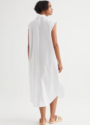 Сукня сорочка з бавовни н&м4 фото
