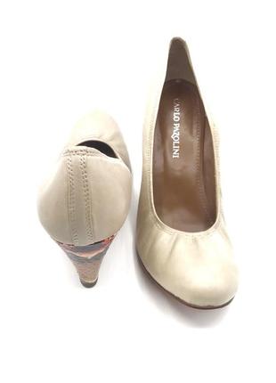 Оригінальні жіночі шкіряні туфлі carlo pazolini4 фото