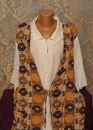 Женская блуза блузка блузочка большой размер батал 56/583 фото