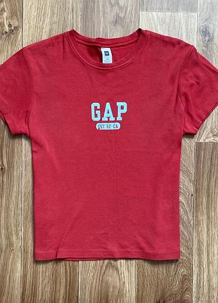 Gap - футболка жіноча червона розмір m-l