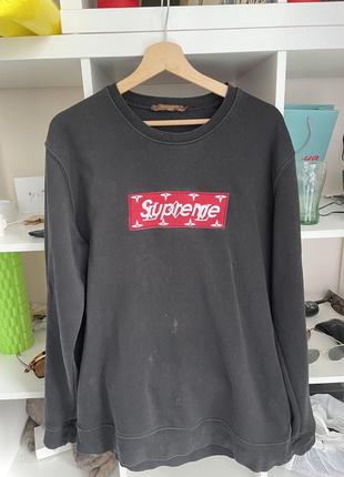 Чоловічий світшот louis vuitton x supreme