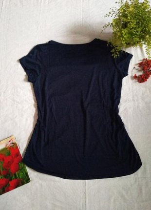 Натуральна футболка блузка ефект 3д принт дівчина бренду carnady uk 18-20 eur 46-485 фото