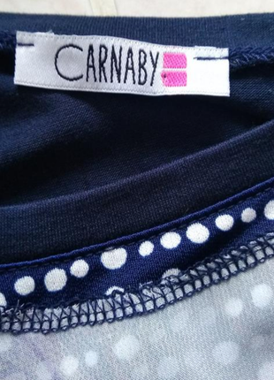 Натуральная футболка блузка эфект 3д принт девушка бренда carnady uk  18-20 eur 46-483 фото
